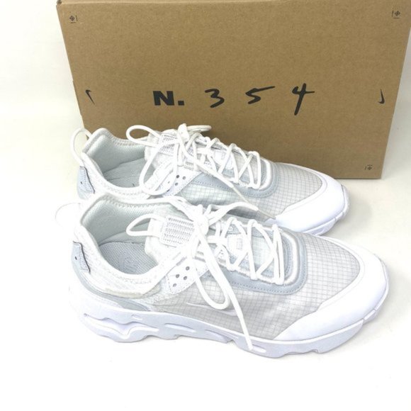💖MEGA SALE💖NIKE WOMEN'S  CV1772 101 REACT LIVE White-pur Platinum  Running - Picture 8 of 12
